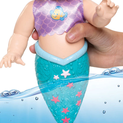 Muñeca bebé Ariel de La Sirenita Disney con cola de sirena y accesorios - 6