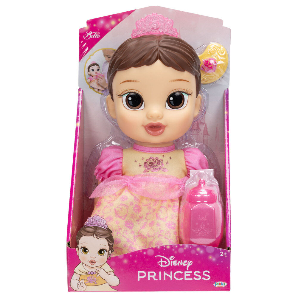 Muñecas bebé Princesas Disney de 30 cm con vestidos y coronas - 3