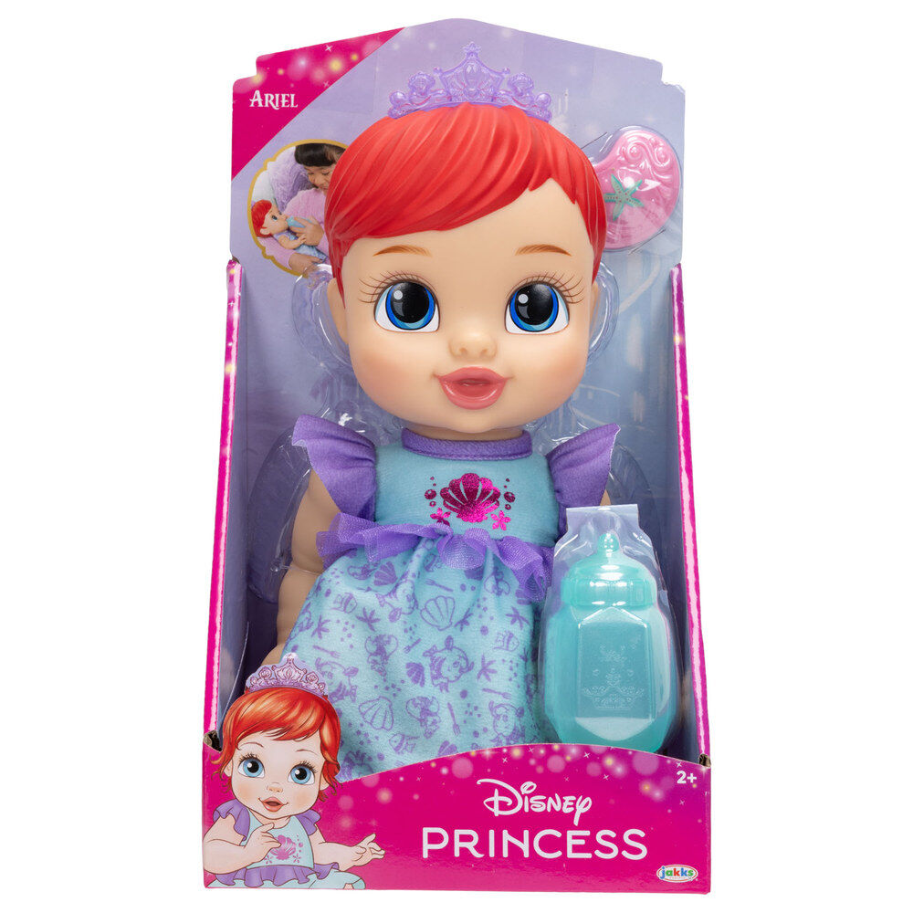Muñecas bebé Princesas Disney de 30 cm con vestidos y coronas - 5