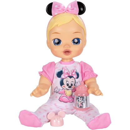 Muñeca interactiva Minnie Disney Darlings de 30 cm con conjunto rosa - 4