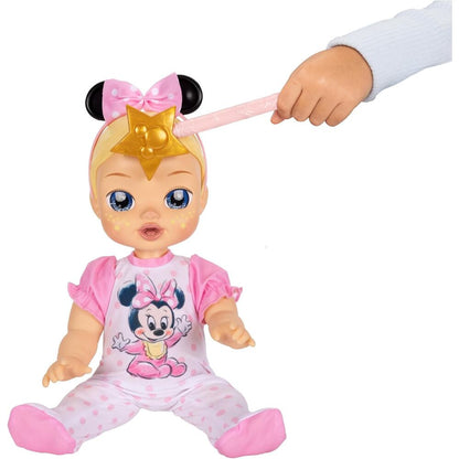Muñeca interactiva Minnie Disney Darlings de 30 cm con conjunto rosa - 5