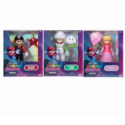Figuras articuladas Super Mario Galaxy Movie Serie 2 de 13 cm
