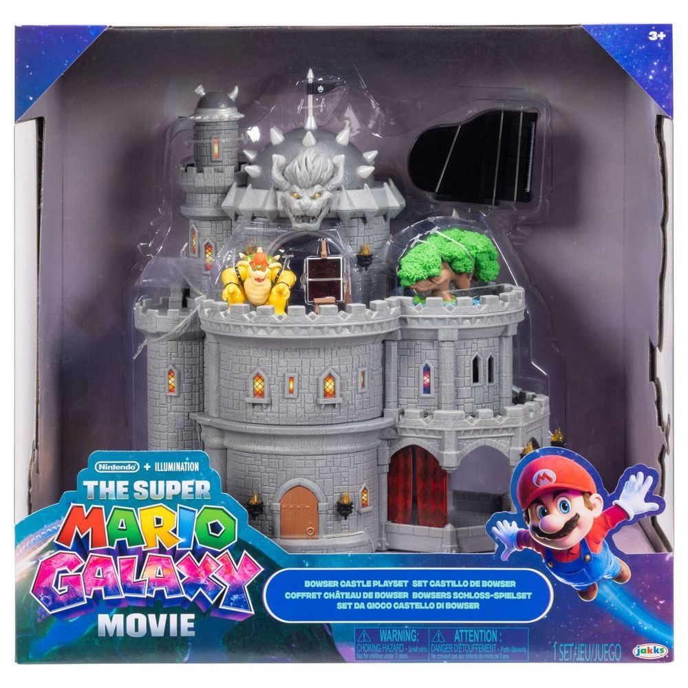 Playset deluxe Castillo de Bowser de Super Mario Galaxy Movie