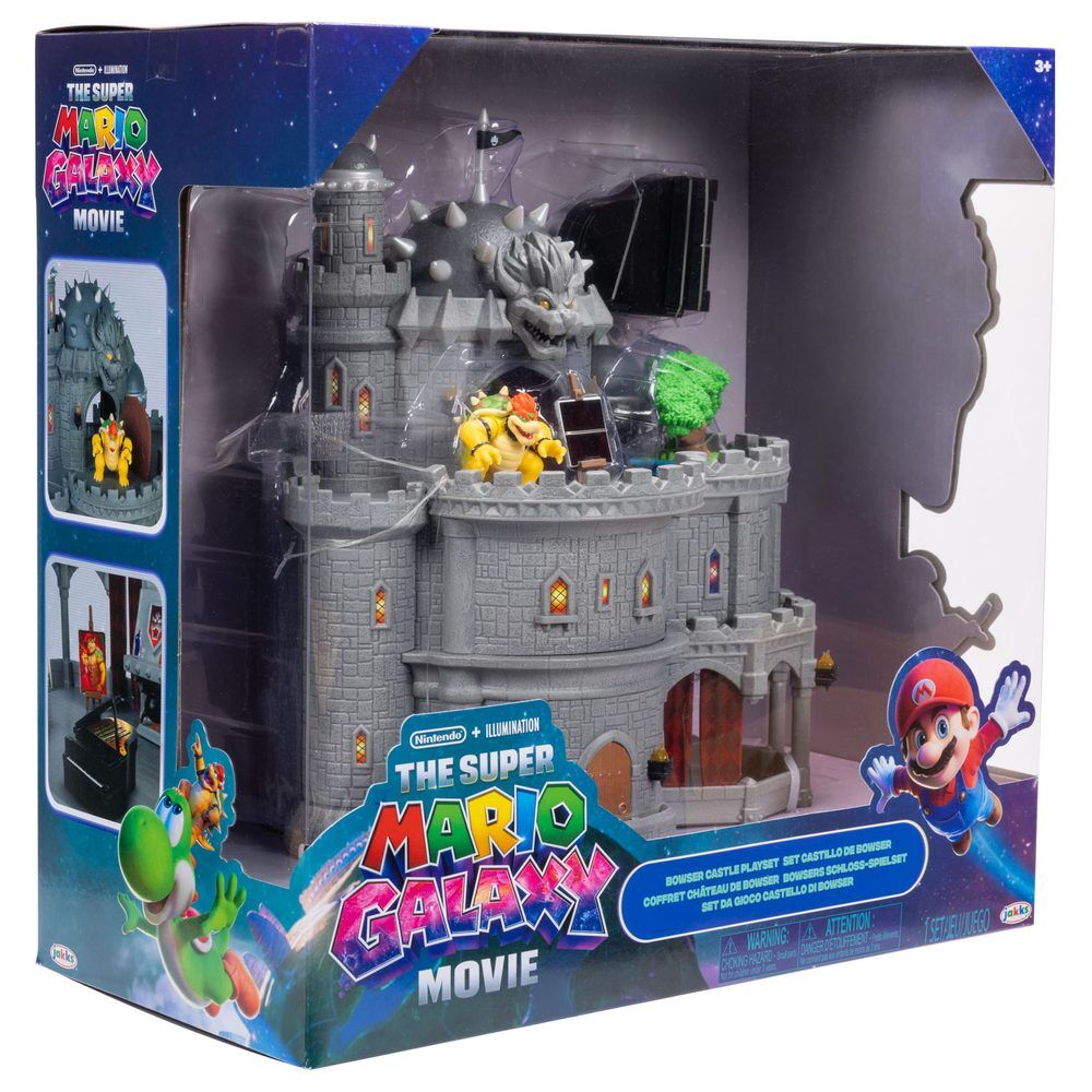 Playset deluxe Castillo de Bowser de Super Mario Galaxy Movie - 9