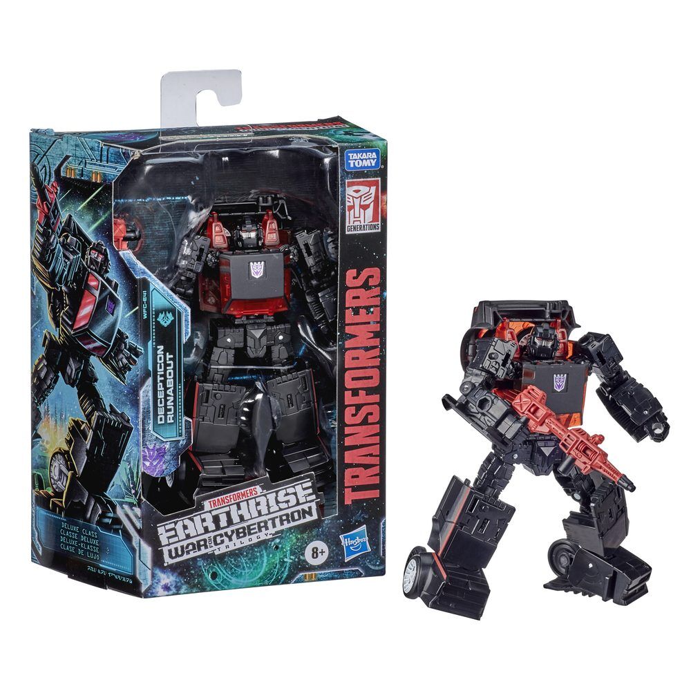 Figura Decepticon Runabout Transformers en modo robot y coche - 12