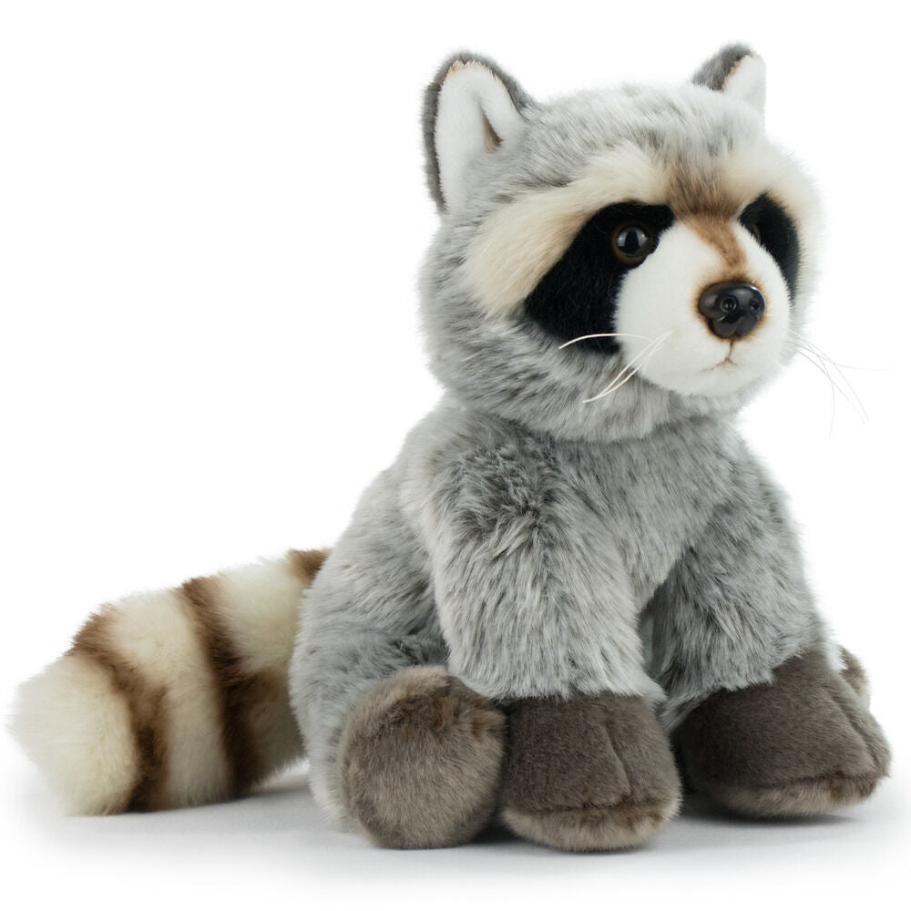 Peluche de mapache realista BARRADO de 26 cm