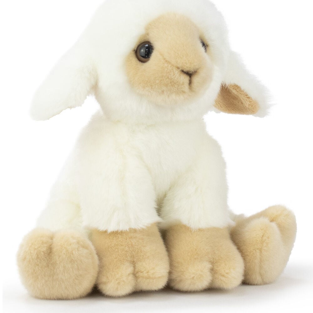 Peluche de oveja blanco y beige BARRADO