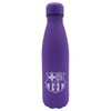 Botella morada de 500 ml con escudo del FC Barcelona