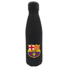 Botella negra de 500 ml con escudo del FC Barcelona