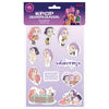 Set SAFTA de 12 pegatinas chibi de K-Pop Demon Hunters