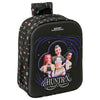 Mochila negra Kpop Demon Hunters con panel frontal LED