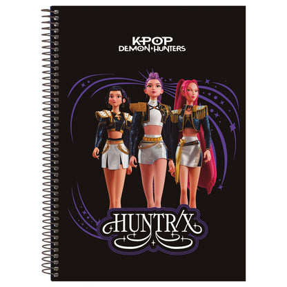 Cuaderno A5 Kpop Demon Hunters SAFTA con personajes HUNTR/X