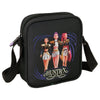 Bolso bandolera negro Sound de Kpop Demon Hunters con personajes HUNTR/X