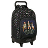 Trolley mochila SAFTA negro de Kpop Demon Hunters con diseño HUNTRIX