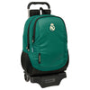 Trolley mochila verde Real Madrid SAFTA con ruedas