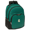 Mochila Real Madrid SAFTA verde y negra de 42 cm