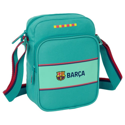 Bandolera turquesa F.C. Barcelona SAFTA con logo Barça