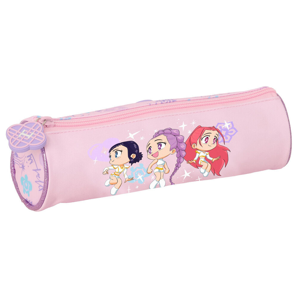 Portatodo rosa Chibi Kpop Demon Hunters de SAFTA
