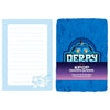 Cuaderno de peluche azul A5 de Derpy de KPop Demon Hunters