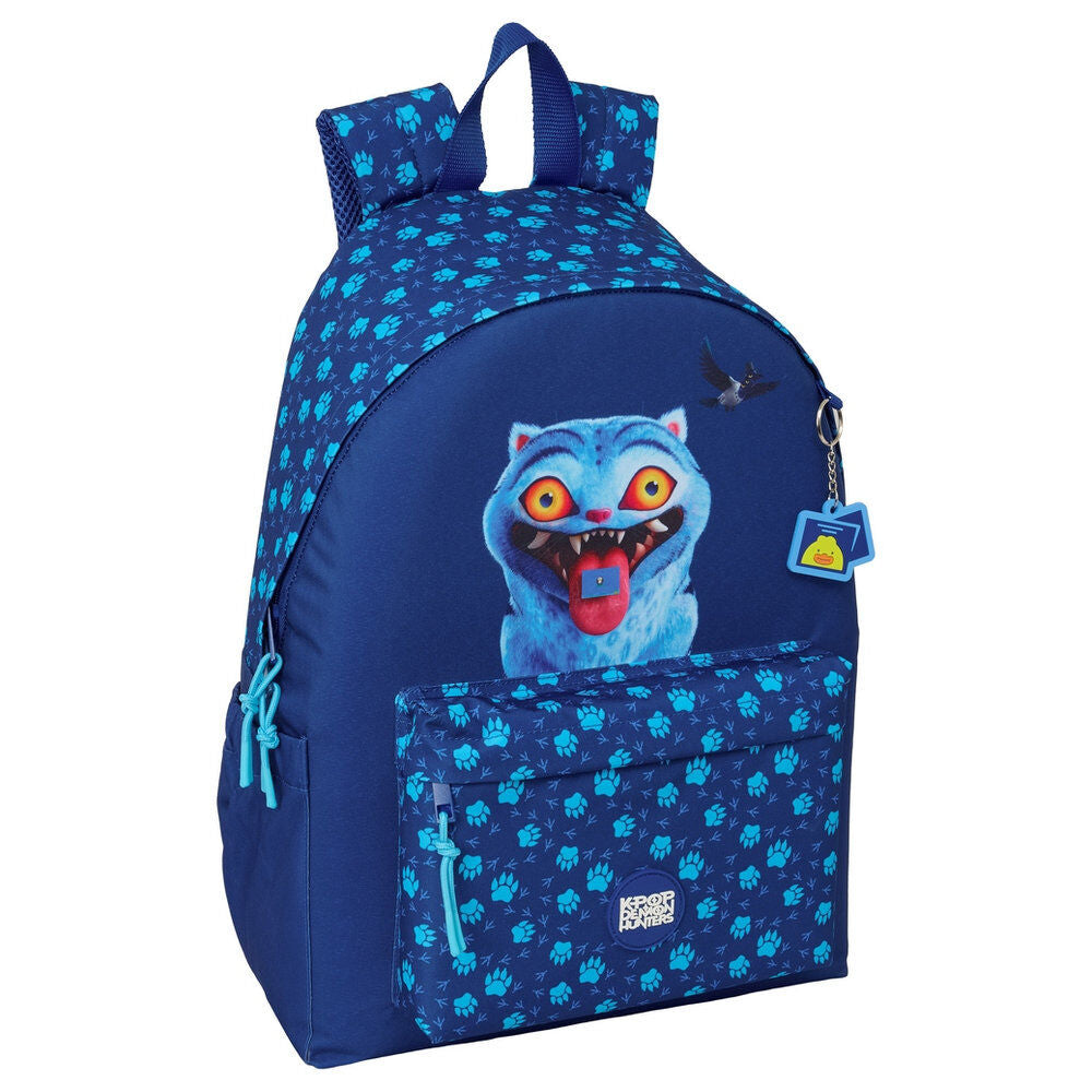 Mochila azul SAFTA Derpy de Kpop Demon Hunters