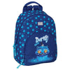 Mochila azul SAFTA de Derpy Kpop Demon Hunters