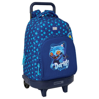 Trolley azul SAFTA de Derpy KPOP Demon Hunters con mochila extraíble