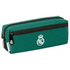 Portatodo triple verde del Real Madrid con tres cremalleras