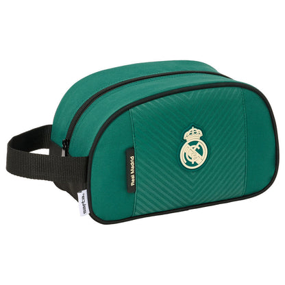 Neceser verde Real Madrid SAFTA con asa lateral