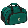 Bolsa de deporte Real Madrid SAFTA verde con bolsillo frontal
