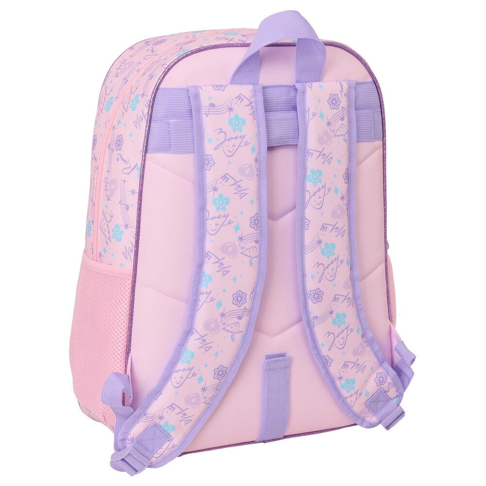Mochila rosa Chibi K-Pop Demon Hunters de 42 cm - 2