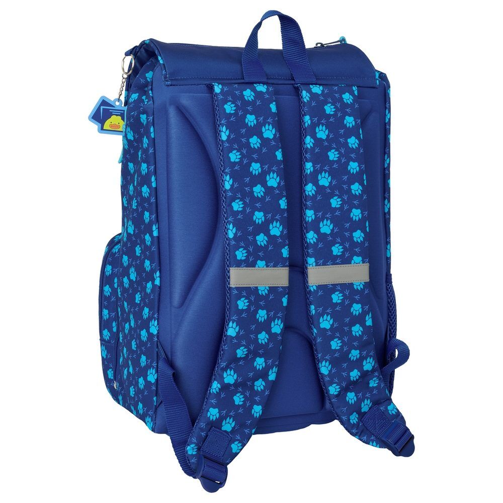 Mochila azul Derpy de KPop Demon Hunters con estampado de huellas - 2