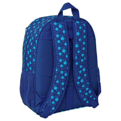 Mochila azul Derpy Kpop Demon Hunters con bolsillo frontal - 2