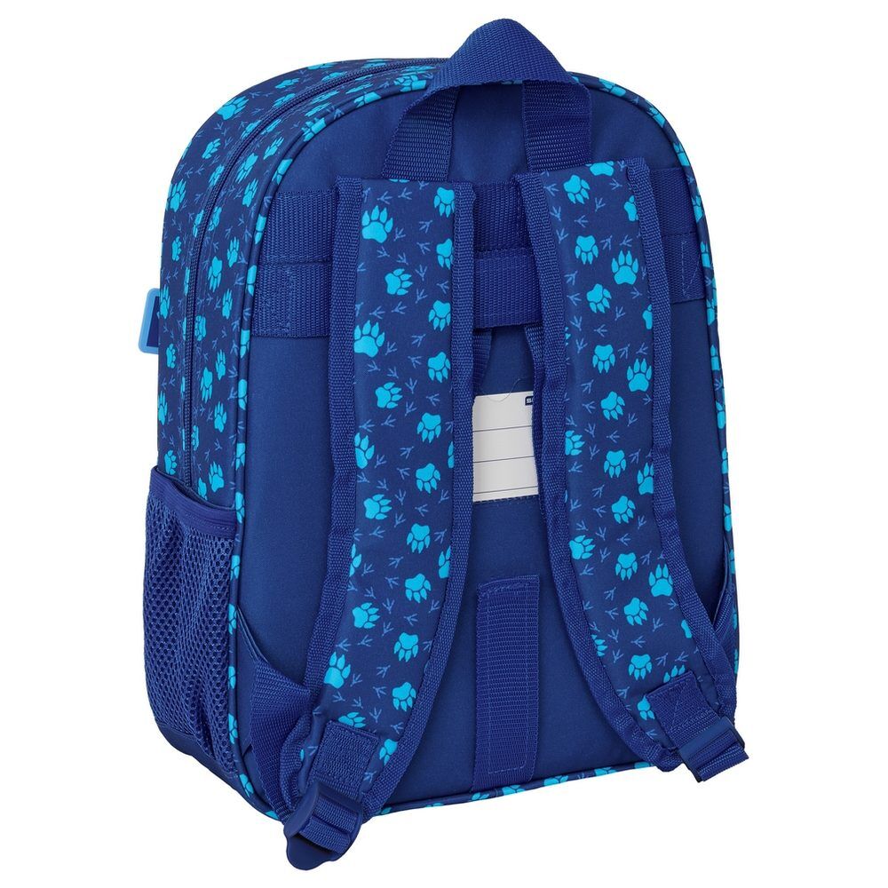 Mochila azul Derpy de KPop Demon Hunters con bolsillo frontal - 2