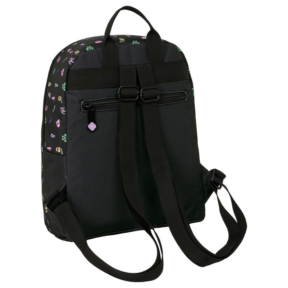 Mochila negra K-Pop Demon Hunters HUNTR/X de 30 cm - 2