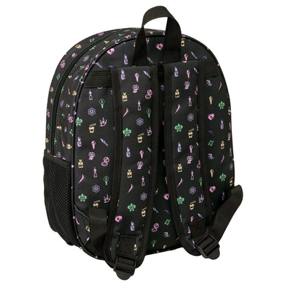 Mochila 3D Sound KPop Demon Hunters negra con diseño HUNTR/X - 2
