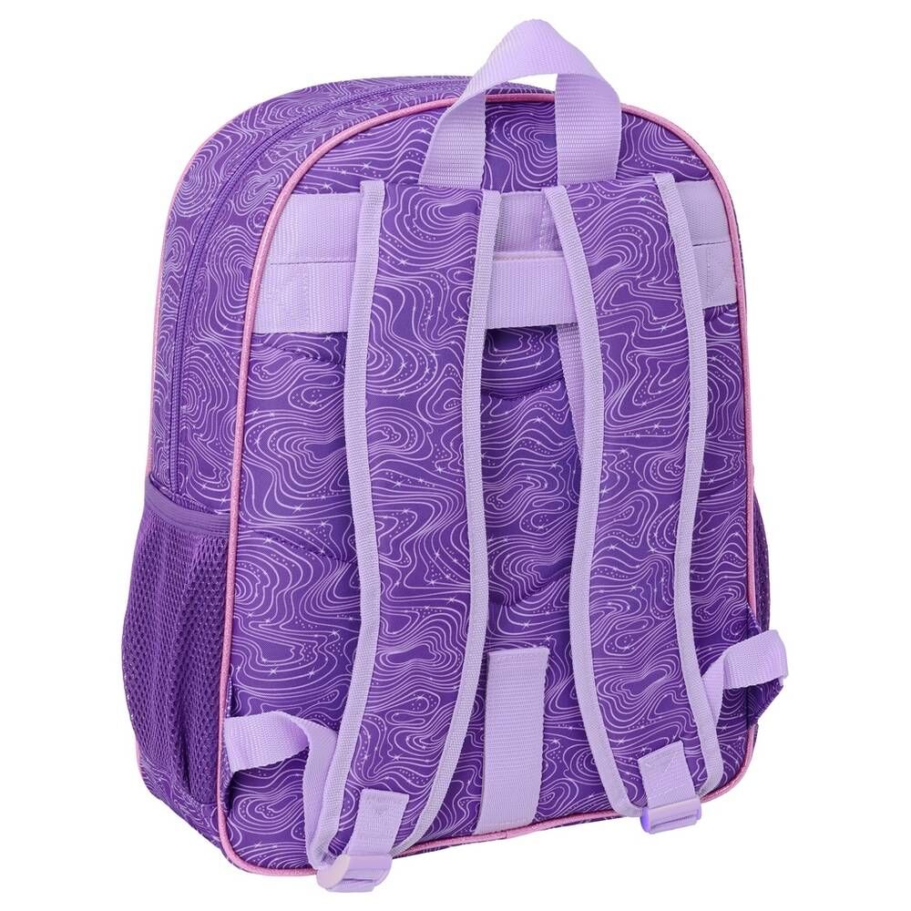 Mochila morada SAFTA de KPop Demon Hunters con estampado HUNTRIX - 2