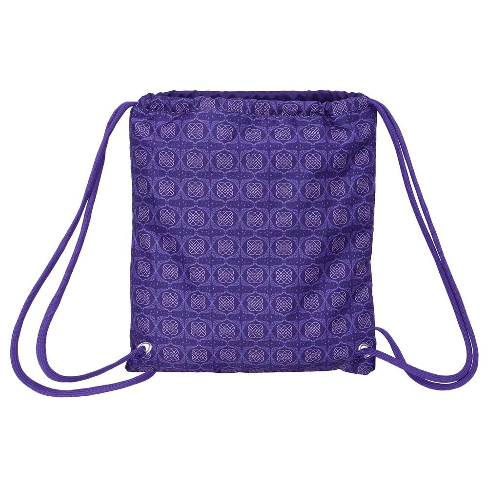 Saco morado HUNTR/X de Kpop Demon Hunters con tres protagonistas - 2