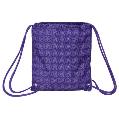 Saco morado HUNTR/X de Kpop Demon Hunters con tres protagonistas - 2