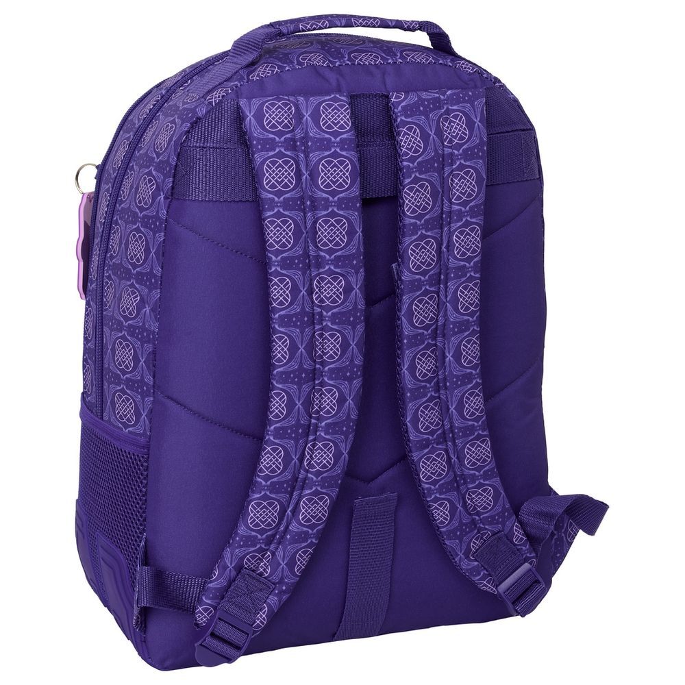 Mochila morada SAFTA de KPop Demon Hunters con diseño Huntrix - 2