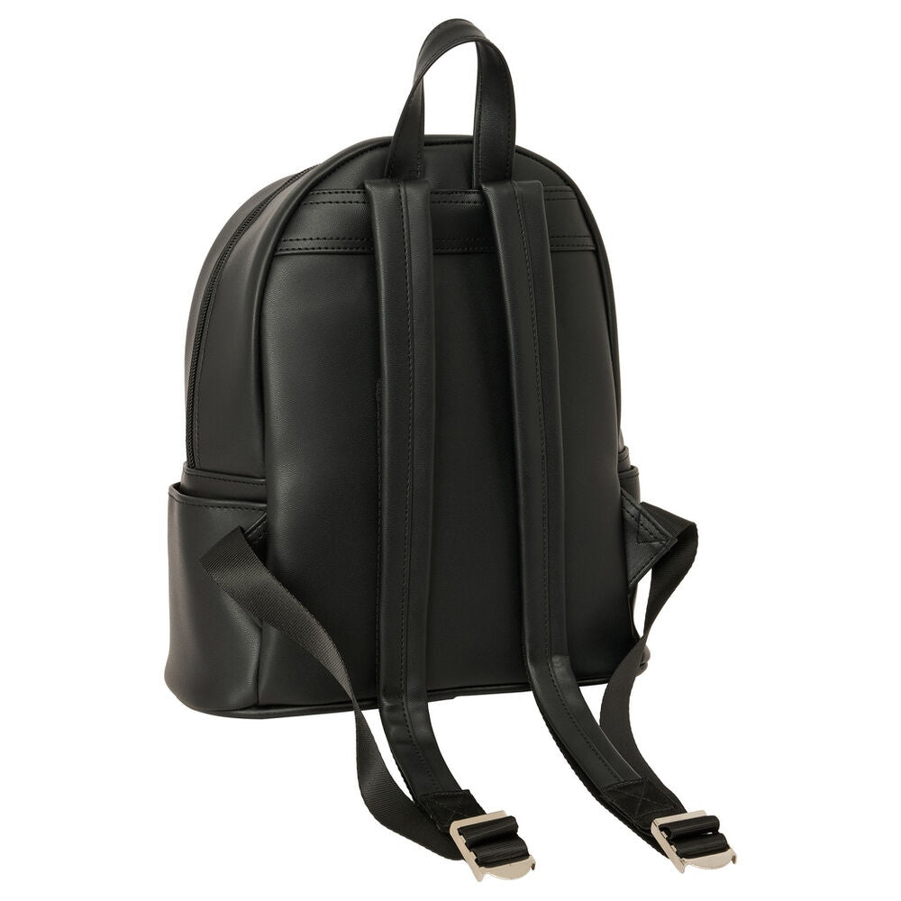Mochila negra SAFTA Kpop Demon Hunters de 28 cm - 2