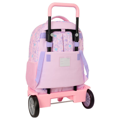 Trolley rosa Kpop Demon Hunters SAFTA con mochila extraíble - 2