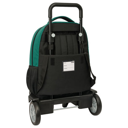 Trolley mochila SAFTA Real Madrid verde y negro con carro - 2