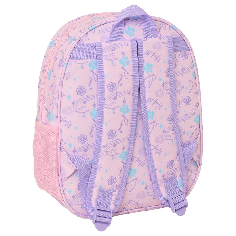 Mochila rosa y lila 3D LED de Kpop Demon Hunters con diseño chibi - 2