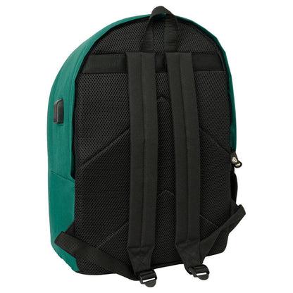 Mochila verde Real Madrid SAFTA con bolsillo frontal - 2