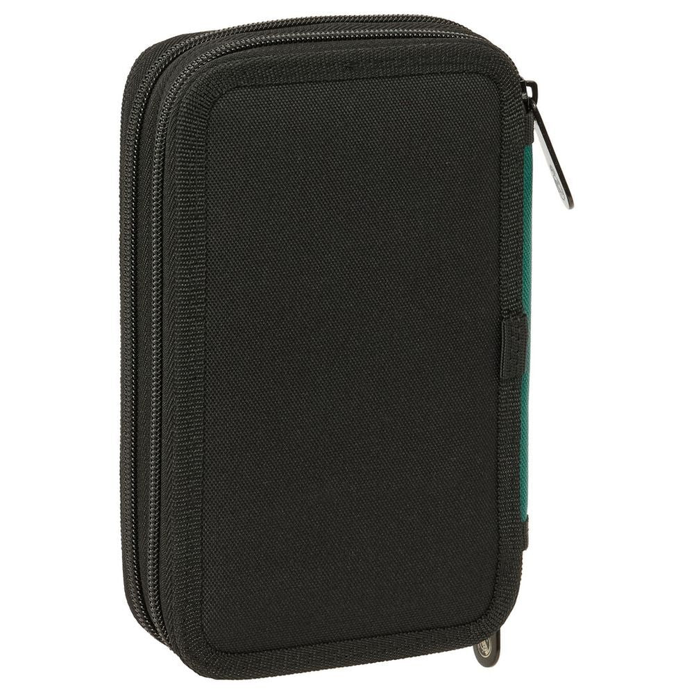 Plumier doble Real Madrid SAFTA verde con dos compartimentos - 2