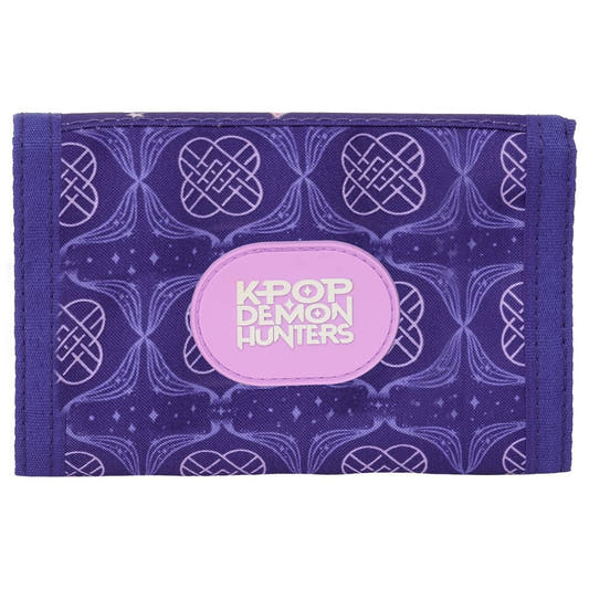 Cartera morada SAFTA KPop Demon Hunters con diseño HUNTR/X - 2