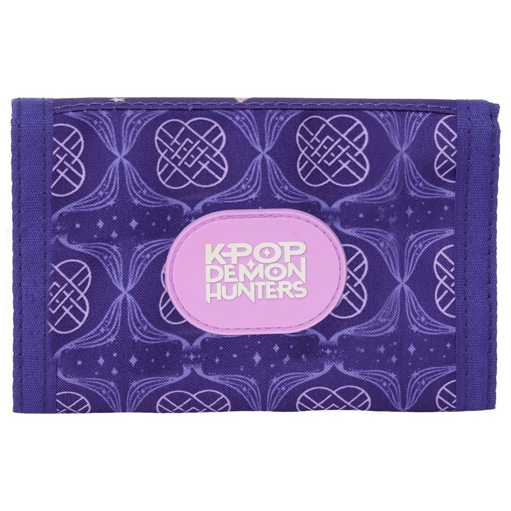 Cartera morada SAFTA KPop Demon Hunters con diseño HUNTR/X - 2
