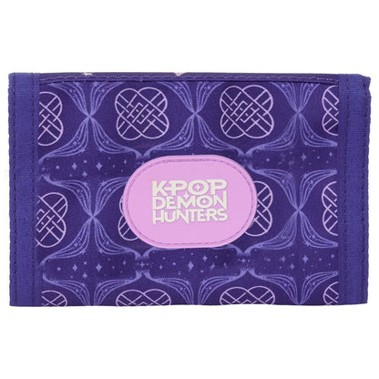 Cartera morada SAFTA KPop Demon Hunters con diseño HUNTR/X - 2