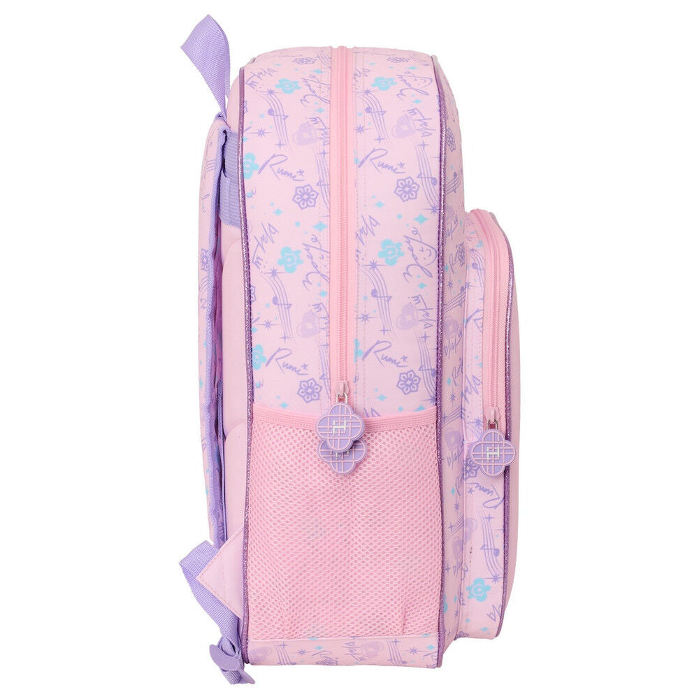 Mochila rosa Chibi K-Pop Demon Hunters de 42 cm - 3