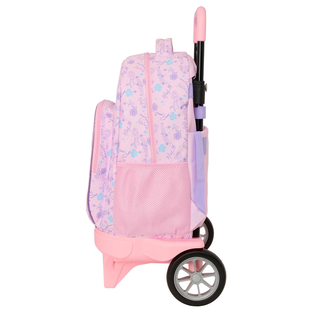 Trolley rosa Kpop Demon Hunters SAFTA con mochila extraíble - 3